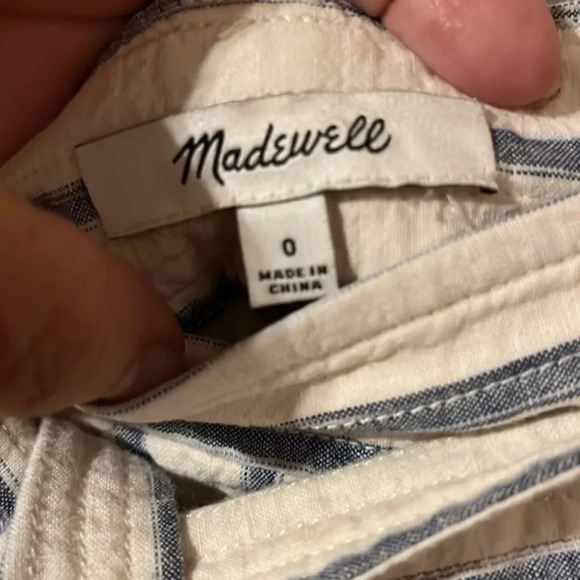Madewell Portside skirt‎ in ikat stripe women’s size 0 - Picture 6 of 7